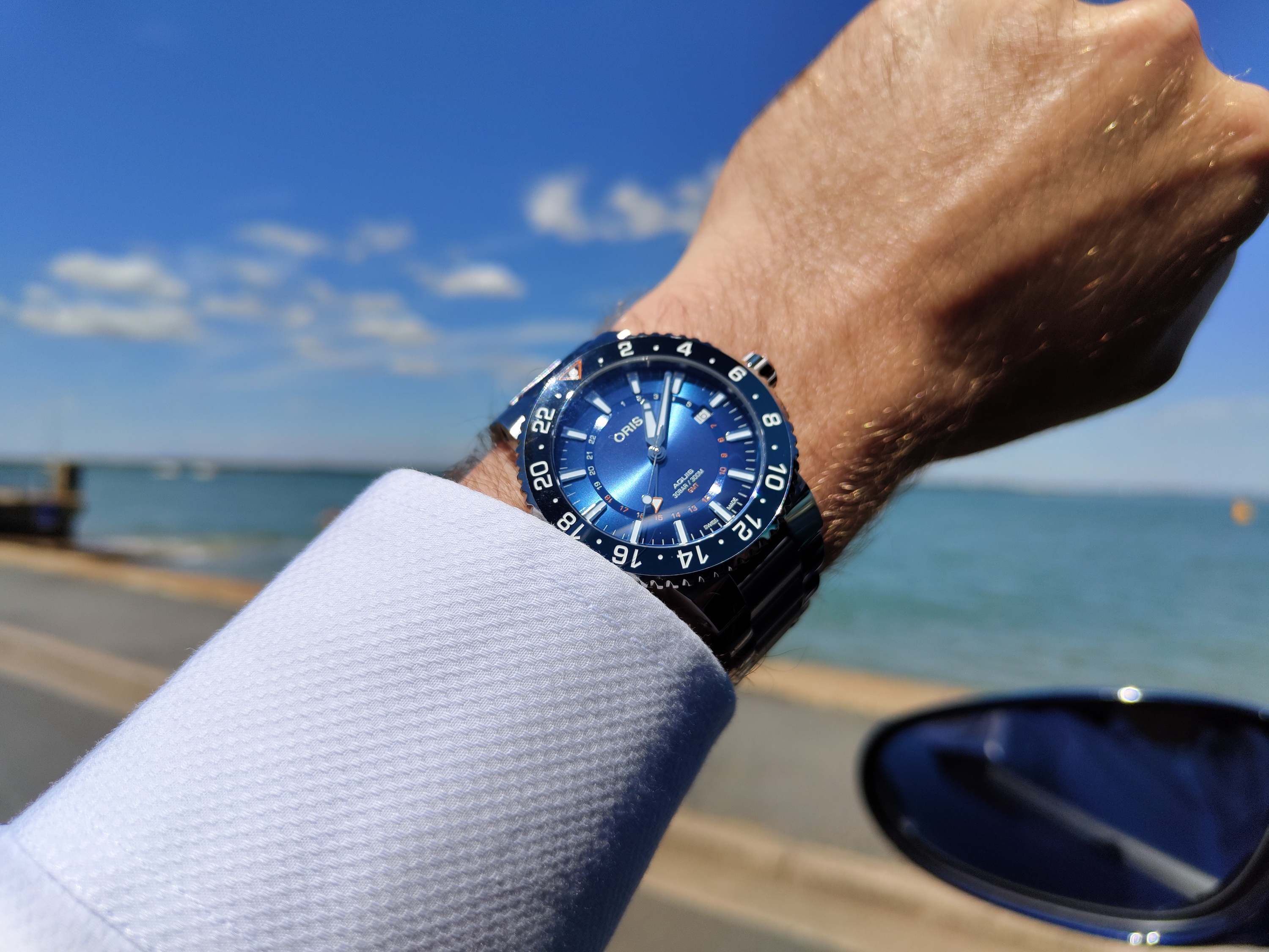 Photo of a watch taken with the Nothing Phone 1.