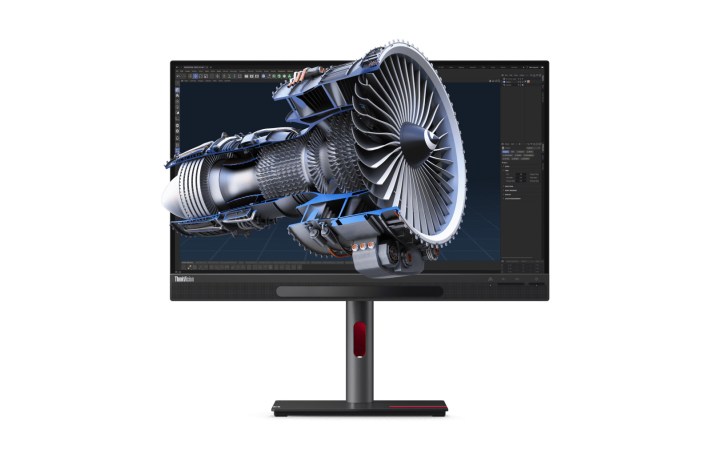 Imagen de prensa del monitor 3D Lenovo ThinkVision 27.