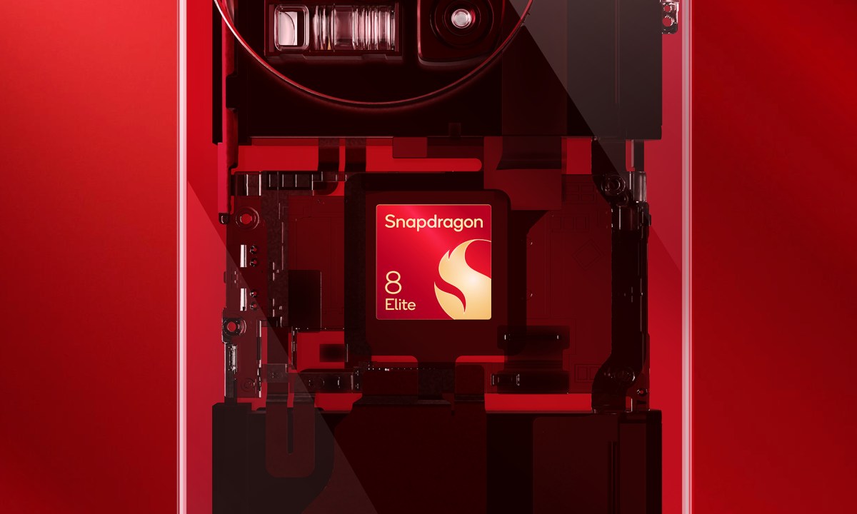 Official rendering of the Qualcomm Snapdragon 8 Elite chip.
