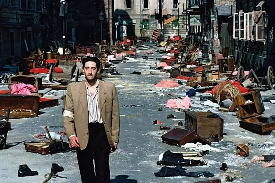 Adrien Brody en El pianista.