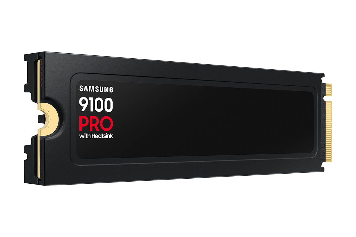 La variante de disipador de calor del SSD Samsung 9100 Pro PCIe Gen 5