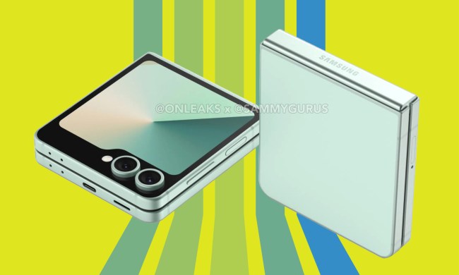 Alleged render of Samsung Galaxy Z flip 7 FE.