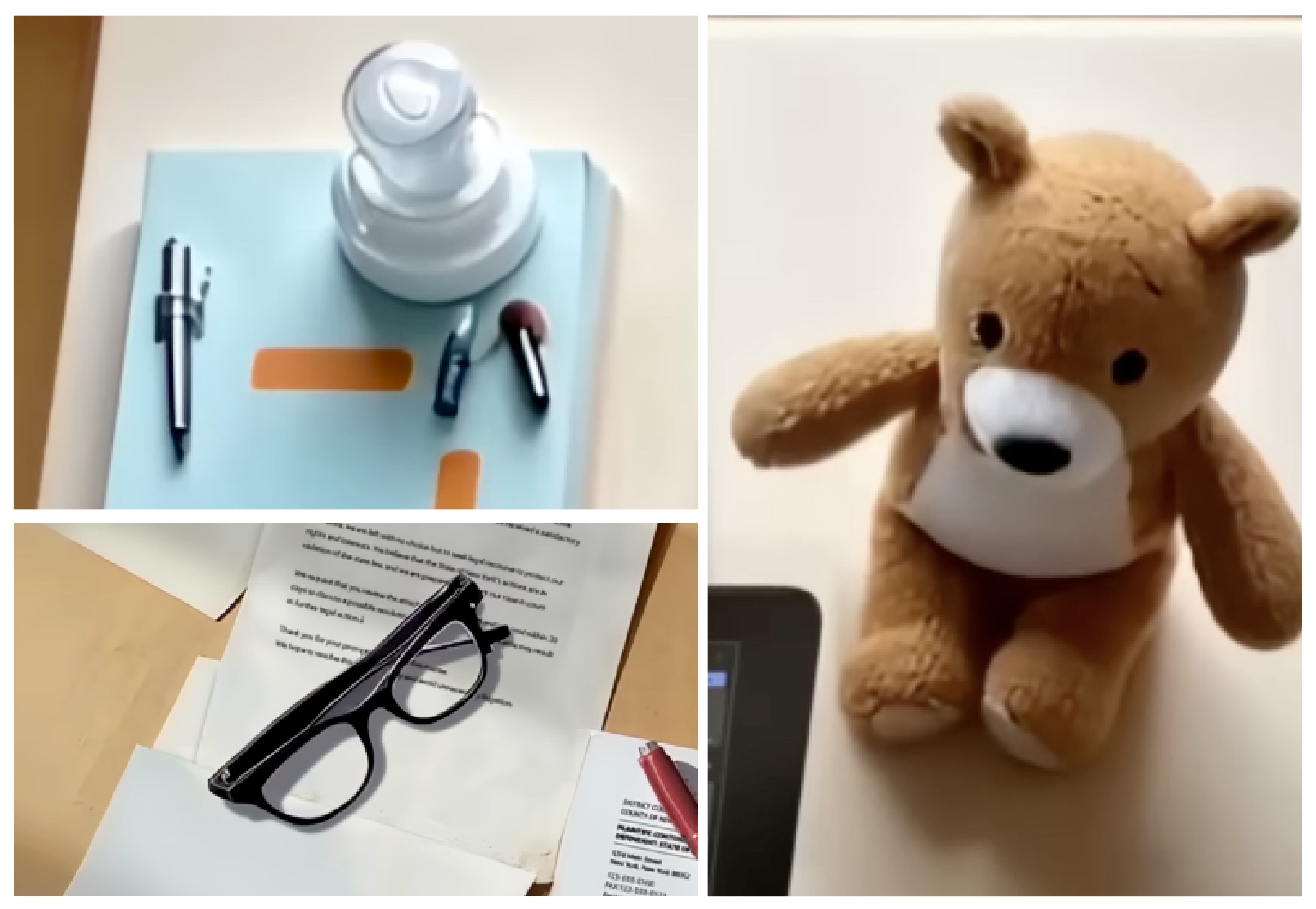 AI-looking stuff from Microsoft advert.