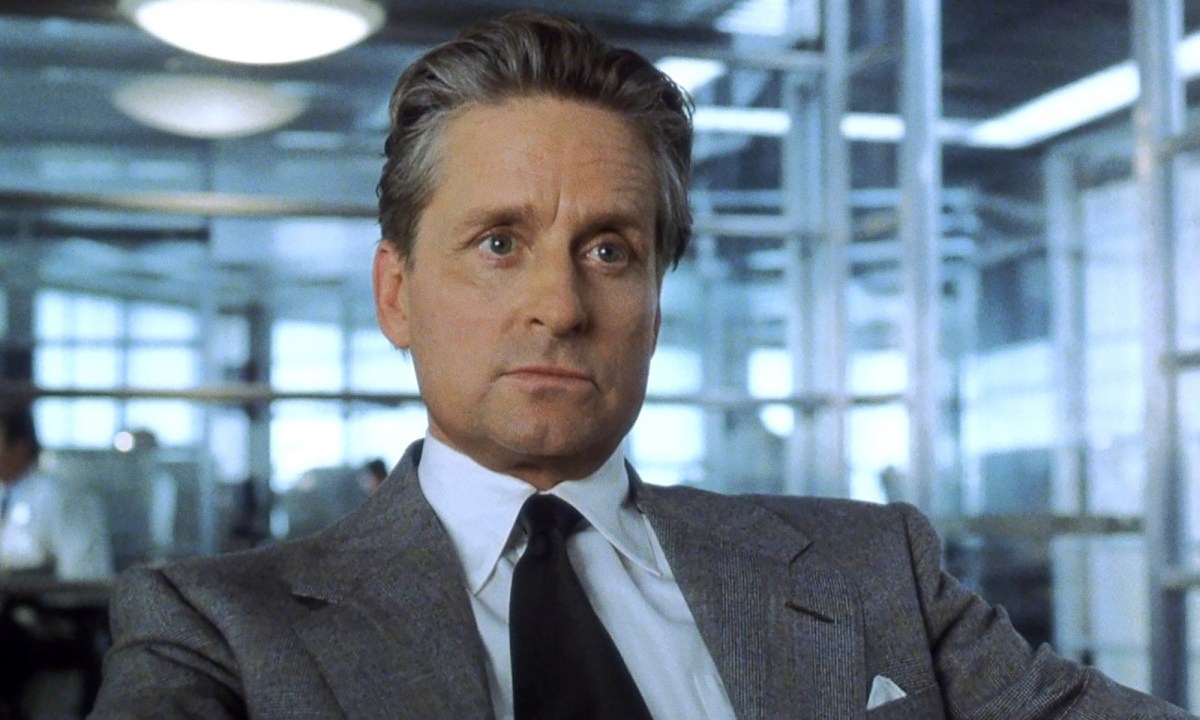 Michael Douglas in The Game.